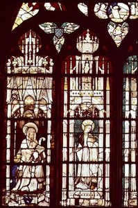 Simon Aligret and his Nephews with St. Simon and St. Catherine, from the Chapel of St. Joseph